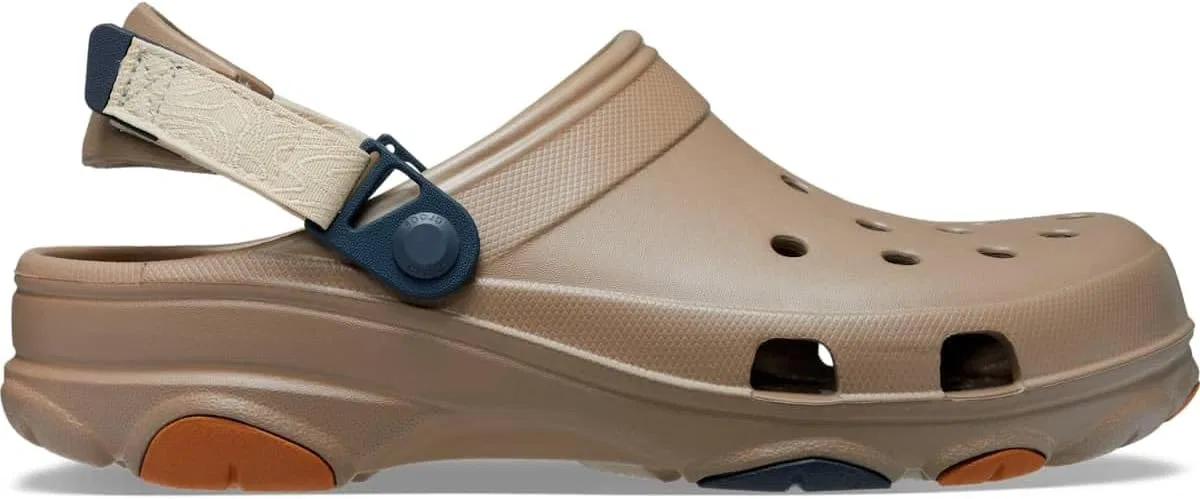 Классические универсальные сабо Crocs унисекс, Khaki Multi — фото 3