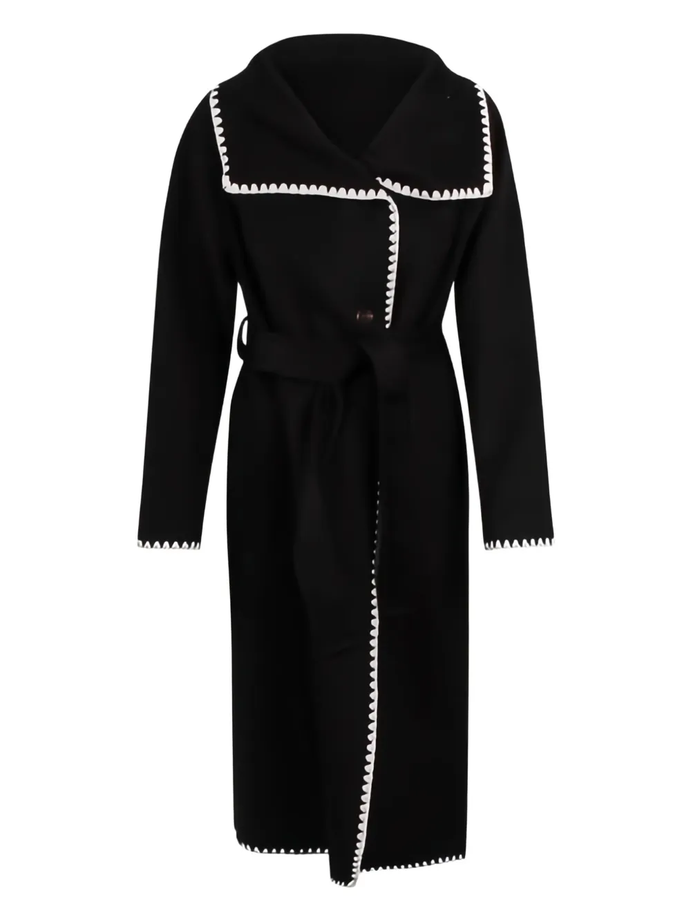 

Пальто-халат Douvres с поясом Jovonna, черный