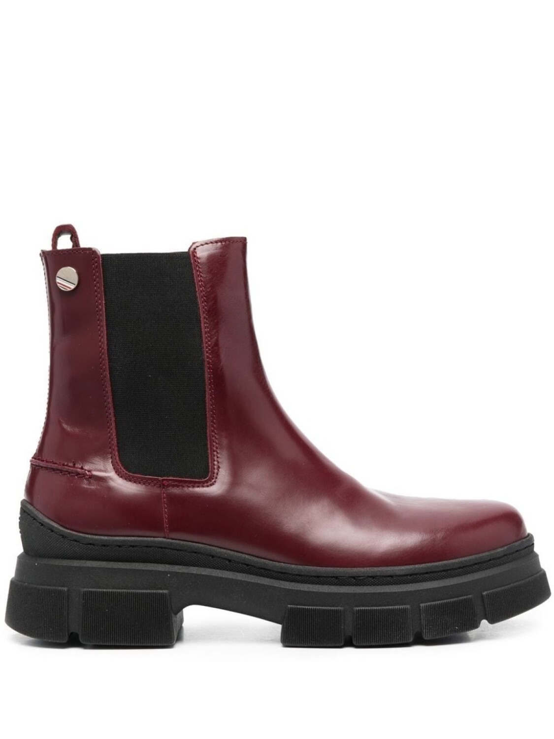 

Tommy Hilfiger массивные ботинки челси, красный