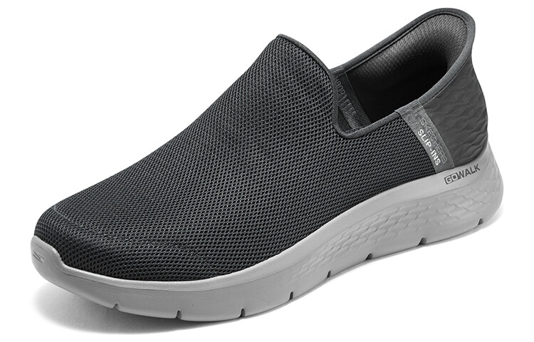 Слипоны Skechers Lifestyle Мужская обувь, Серый — фото 3