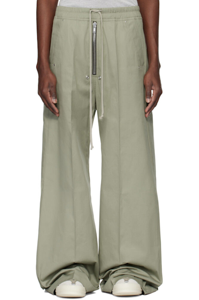 

Брюки зелёные Hollywood Wide Bela Rick Owens