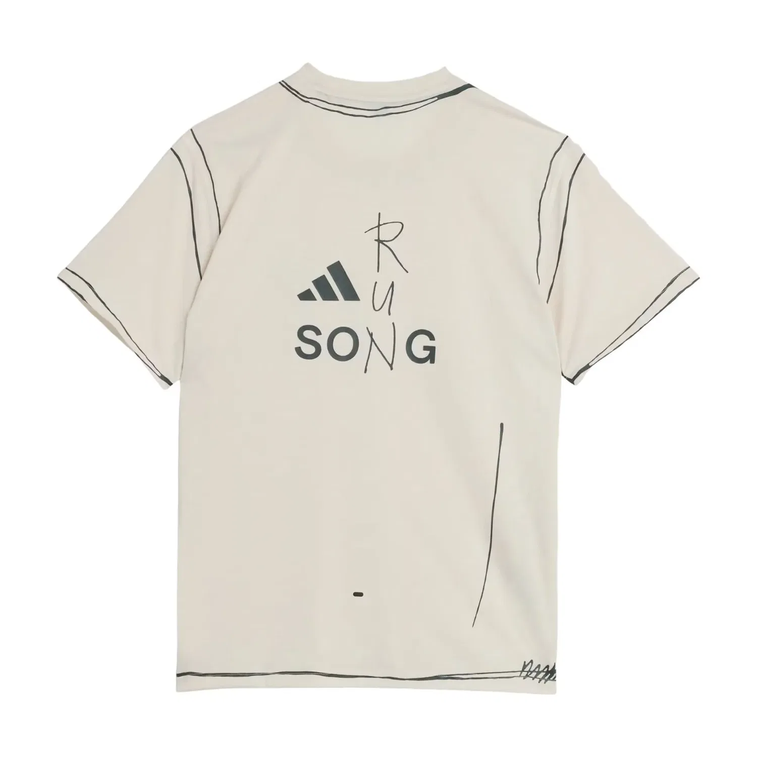 Футболка Adidas x SFTM adi365 Running Unitefit 'Halo Ivory' KQ7840, белый — фото 2