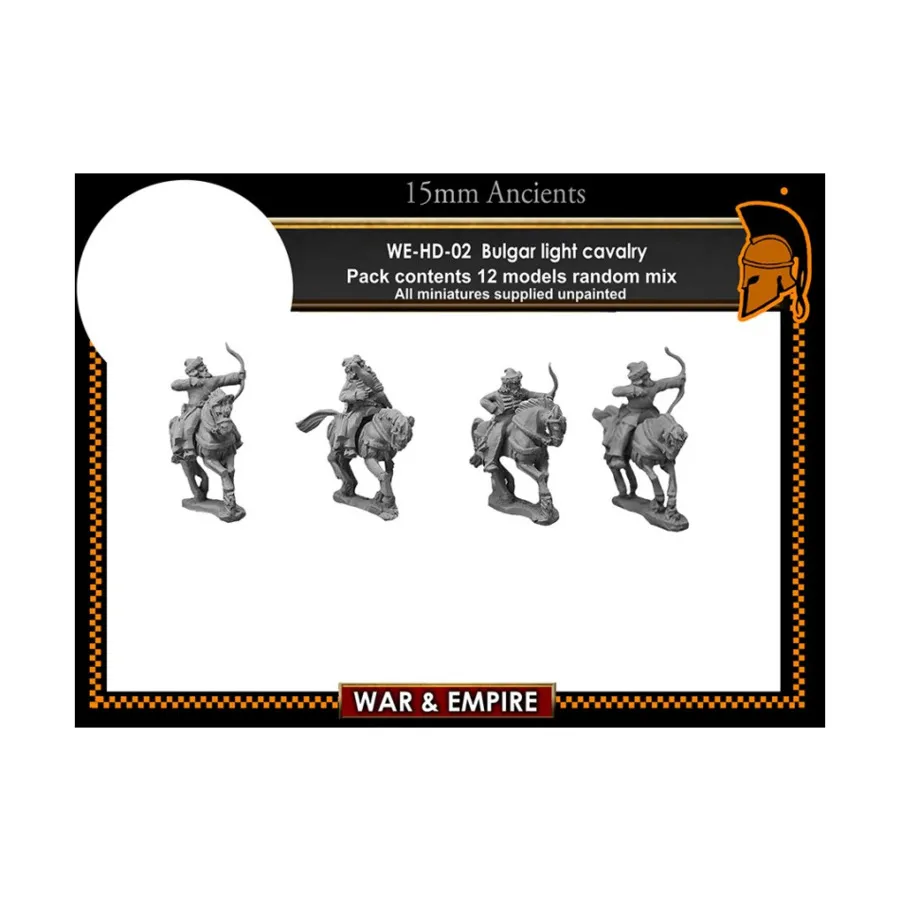 

Конница - Легкая (Булгар), War & Empire - Dark Ages Miniatures - Horde (15mm)