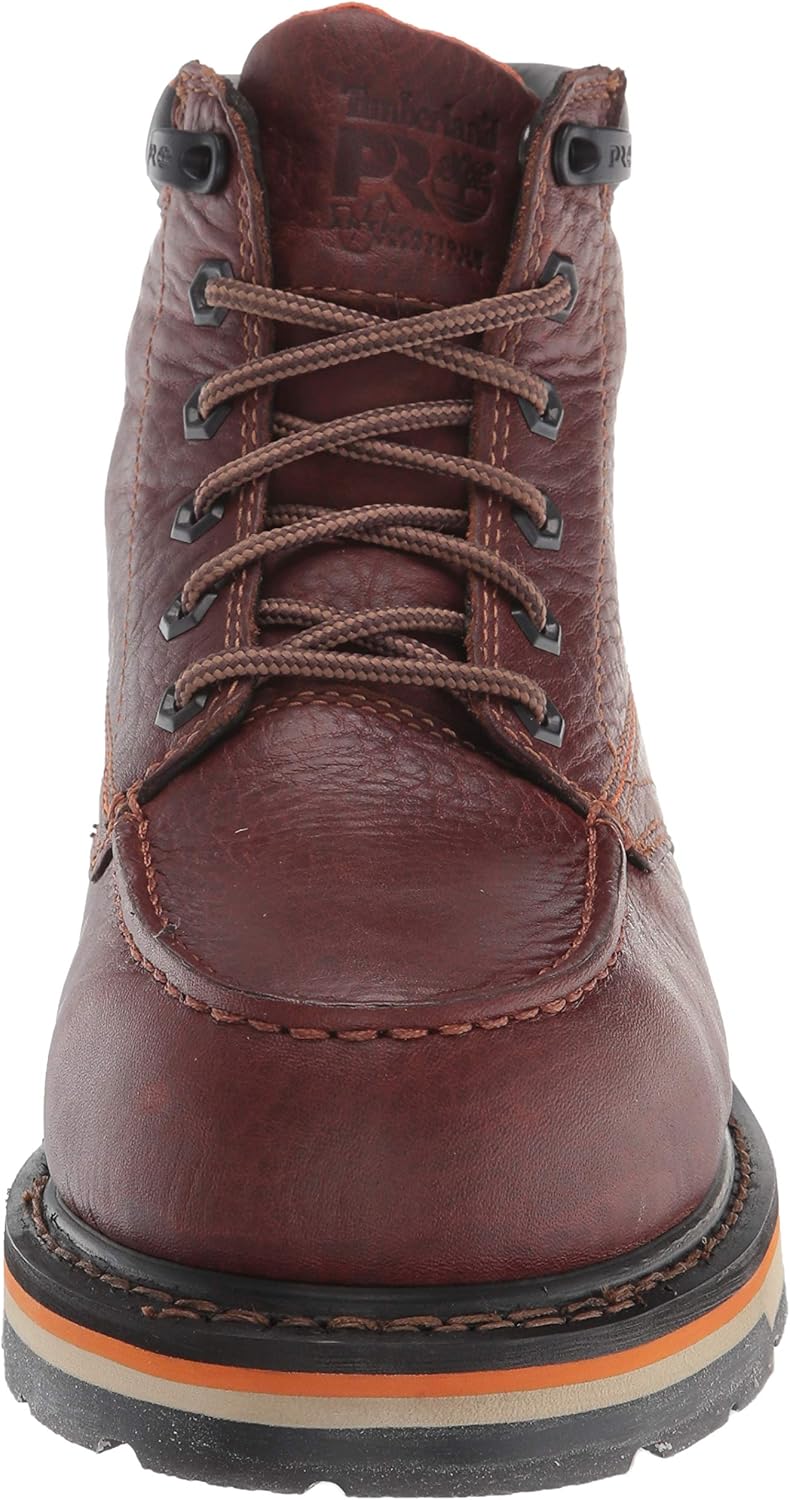 Timberland PRO мужские рабочие ботинки Gridworks Wedge 6 дюймов с защитным носком Alloy и водонепроницаемостью, Brown V1 — фото 2