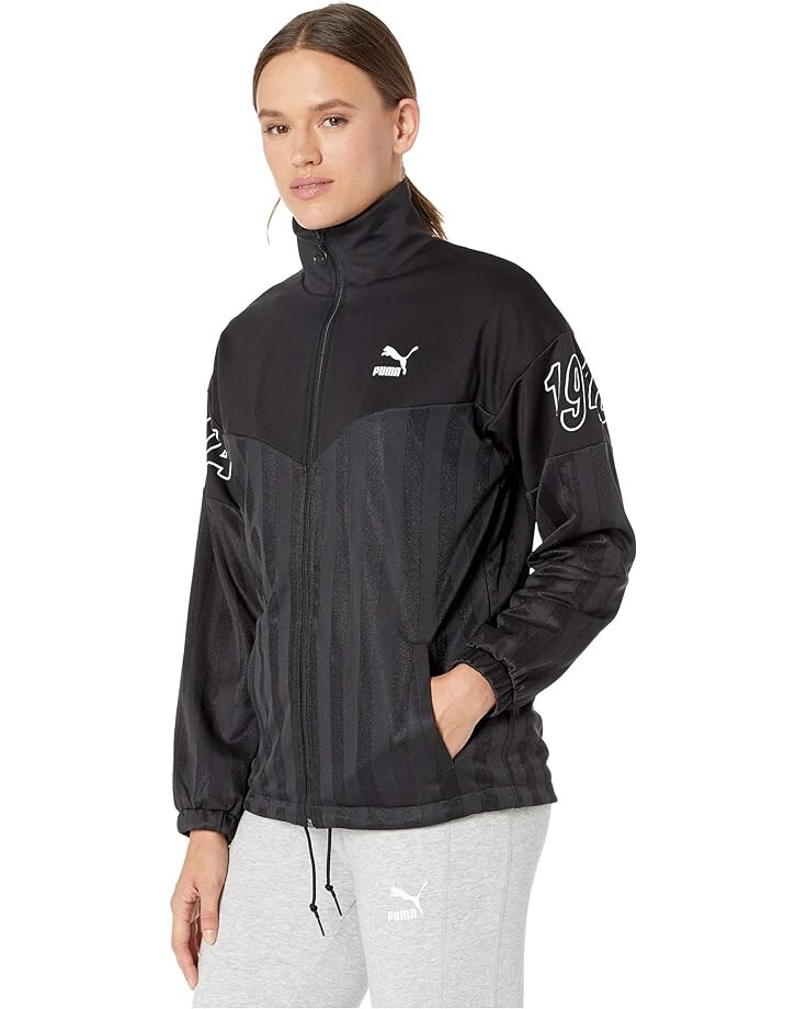 

Куртка PUMA LuXTG Jacquard Jacket, цвет Puma Black