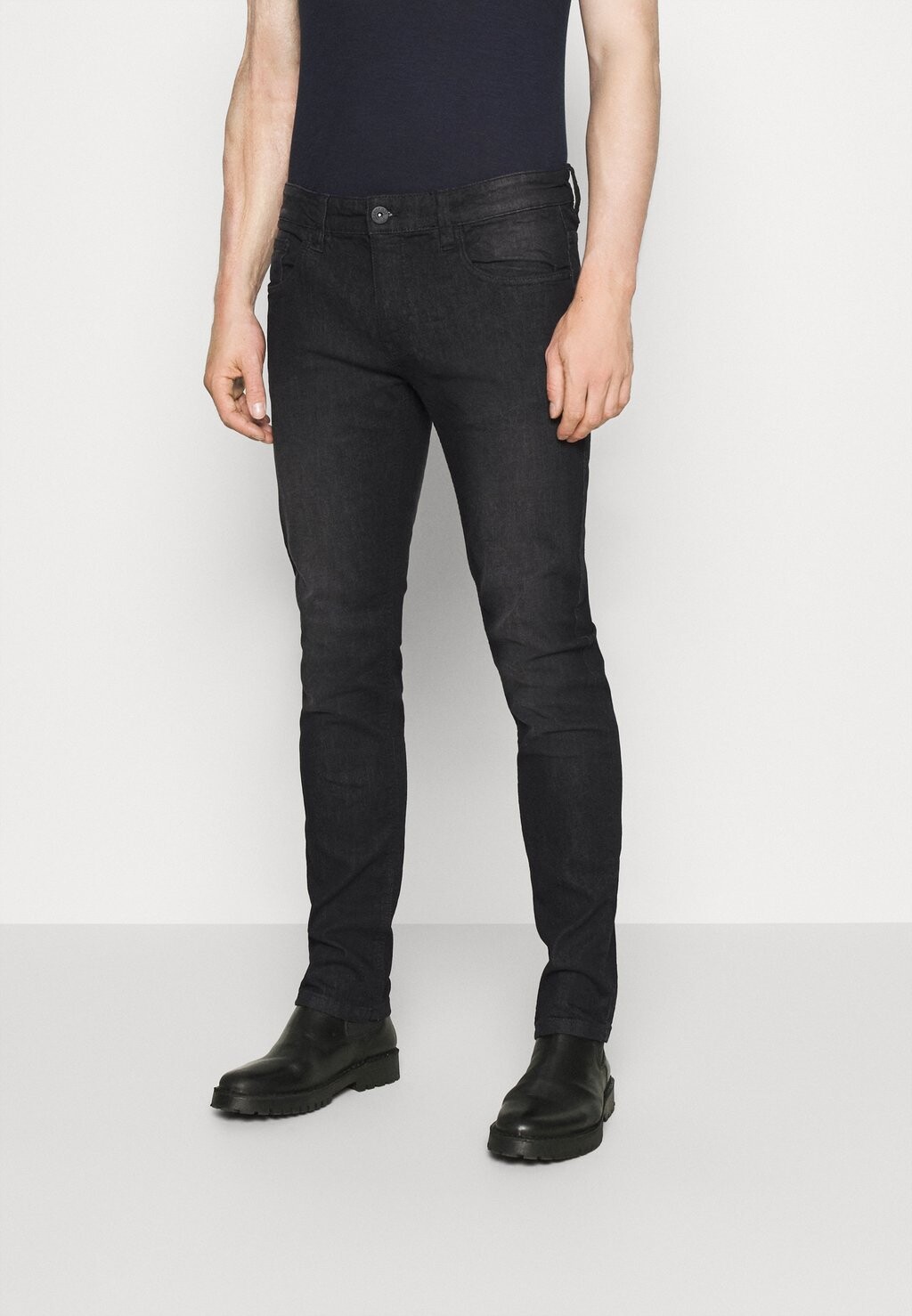 

Джинсы Slim Fit PITTSBURG INDICODE JEANS, цвет ultra black