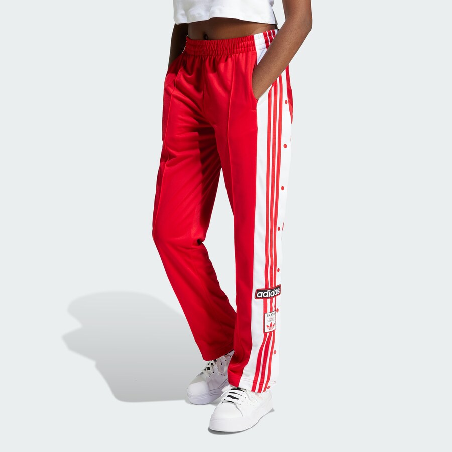 Брюки свободного кроя ADIDAS ORIGINALS Adibreak, красный — фото 2