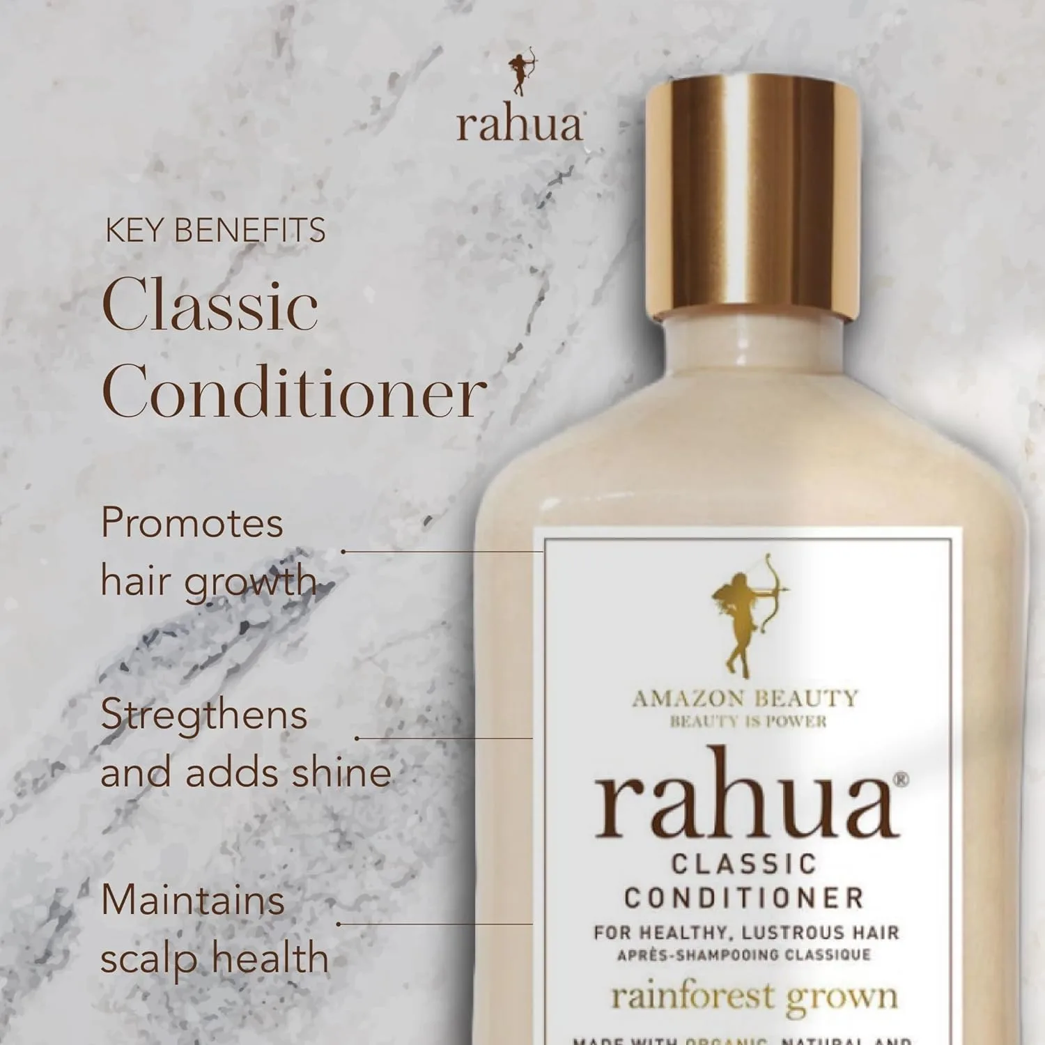 Кондиционер Rahua Classic 9.3 Fl Oz, с органическими ингредиентами для здоровых волос и кожи головы, безопасен для окрашенных волос, аромат пало-санто, для всех типов волос 275 мл (1 шт.) — фото 3