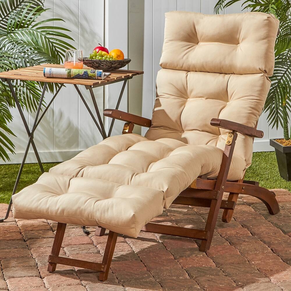 

Greendale Home Fashions 72 в подушке для уличного шезлонга, цвет Stone