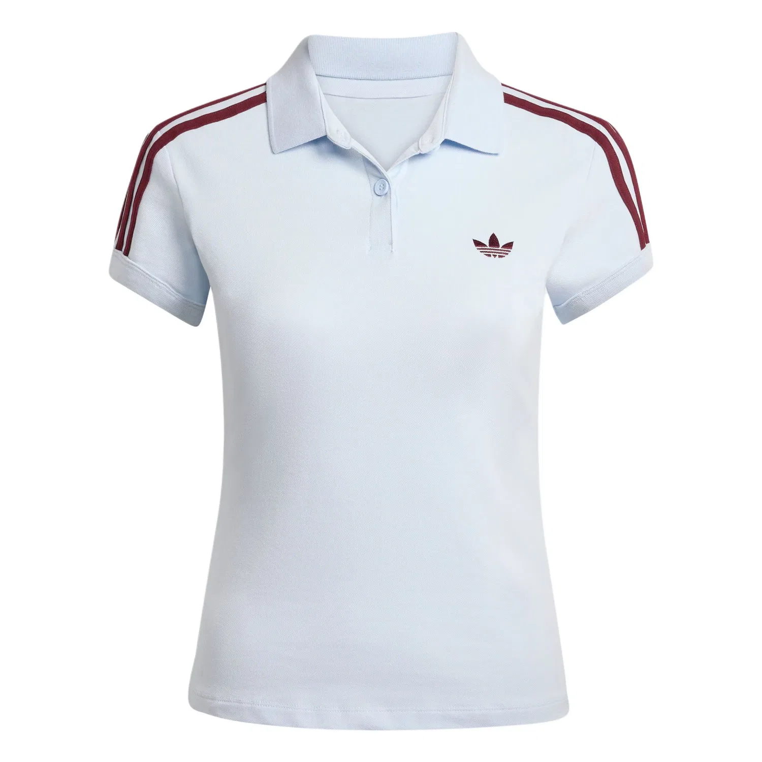 Женское поло Firebird Adidas Originals, Crystal Blue/Dark Reddish Purple