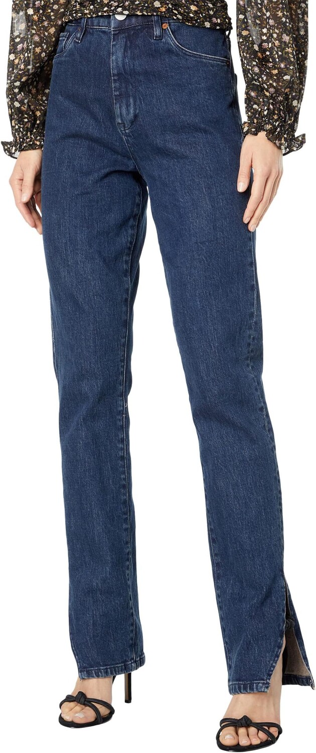

Джинсы Blank NYC The Cooper Straight Leg Jeans with Outseam Slit in Bending Over Backwards, цвет Bending Over Backwards