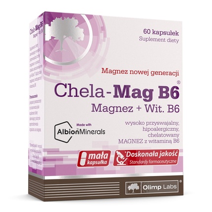 

Пищевая добавка Chela Mag B6 60 капсул Olimp Labs