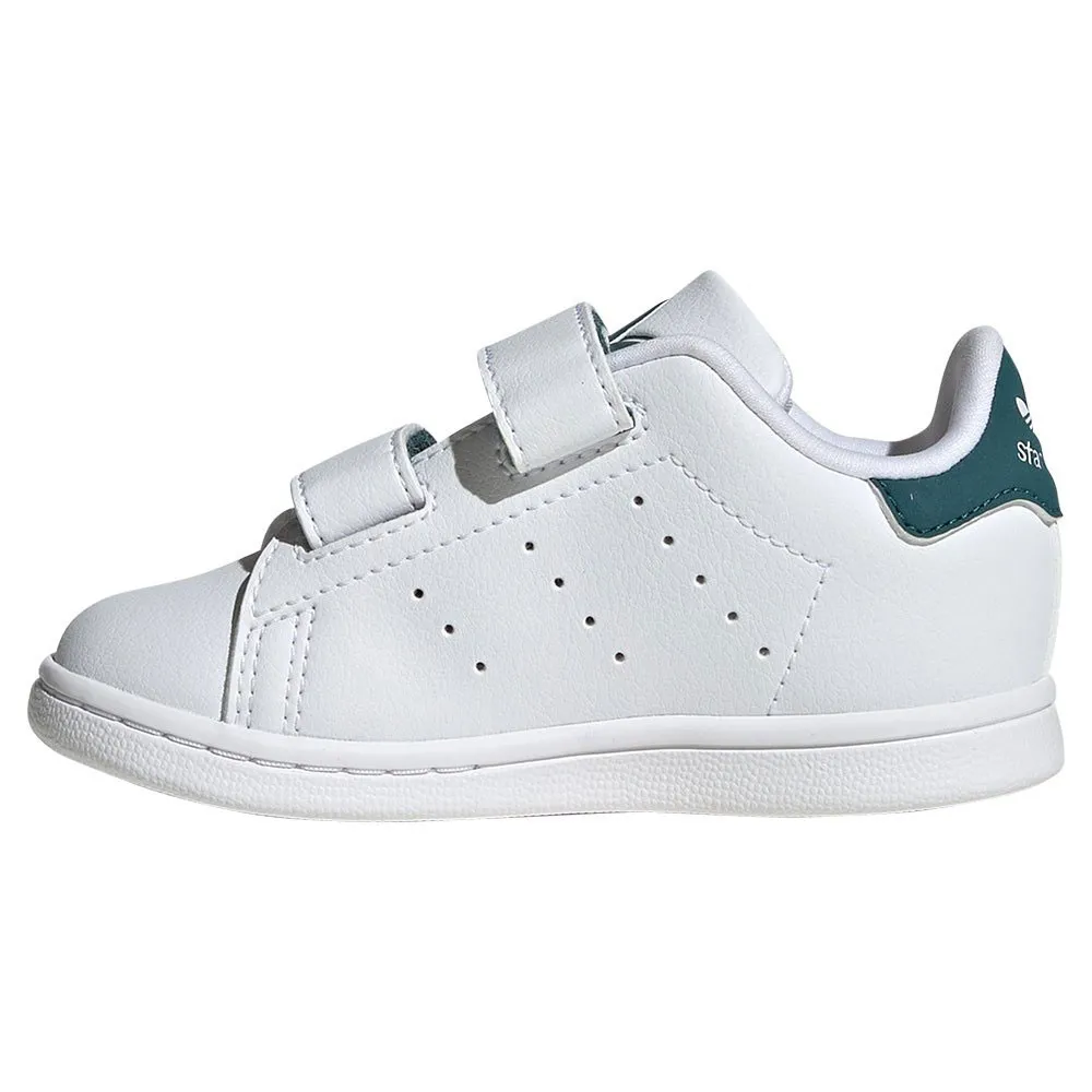 Кроссовки adidas Originals Stan Smith CF infant, белый — фото 3