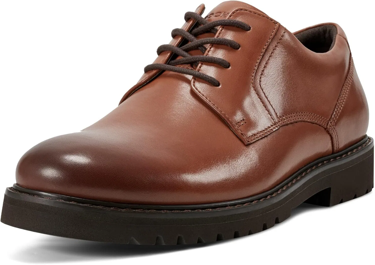 Мужские оксфорды Rockport Maverick с гладким носком, Medium Natural Leather