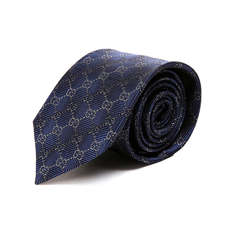 

GUCCI Мужской синий галстук из шелка тутового дерева, Blue