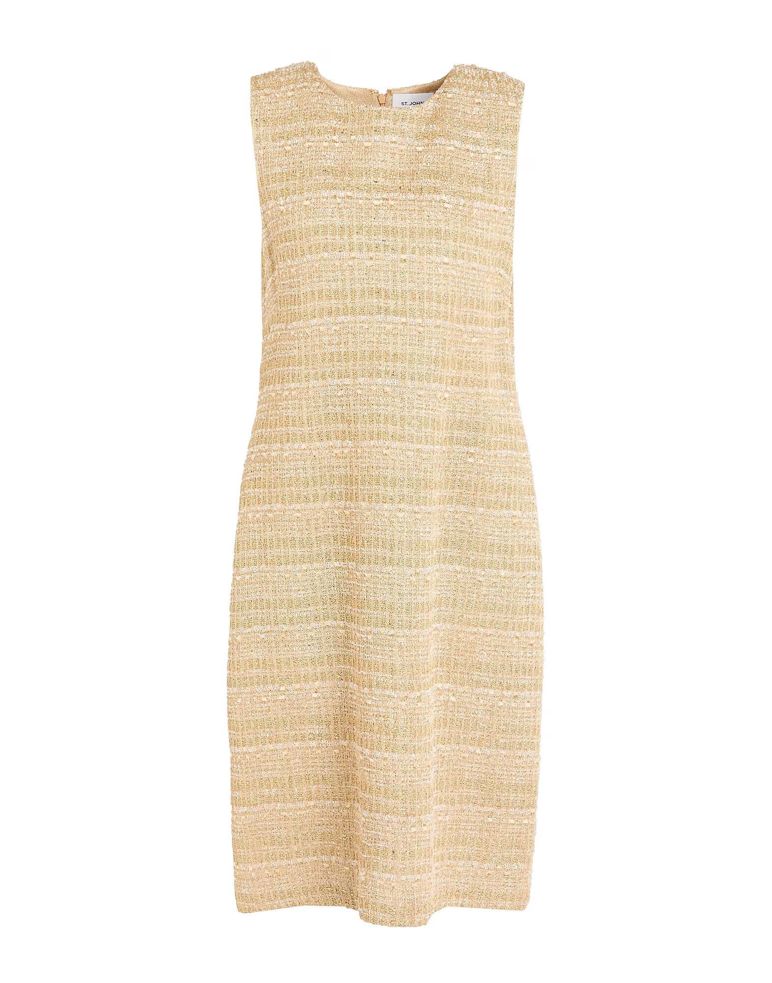 

Платье миди St. John, золотой