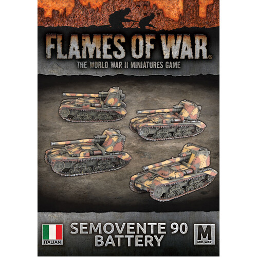 

Фигурки Semovente 90/53 (X4)