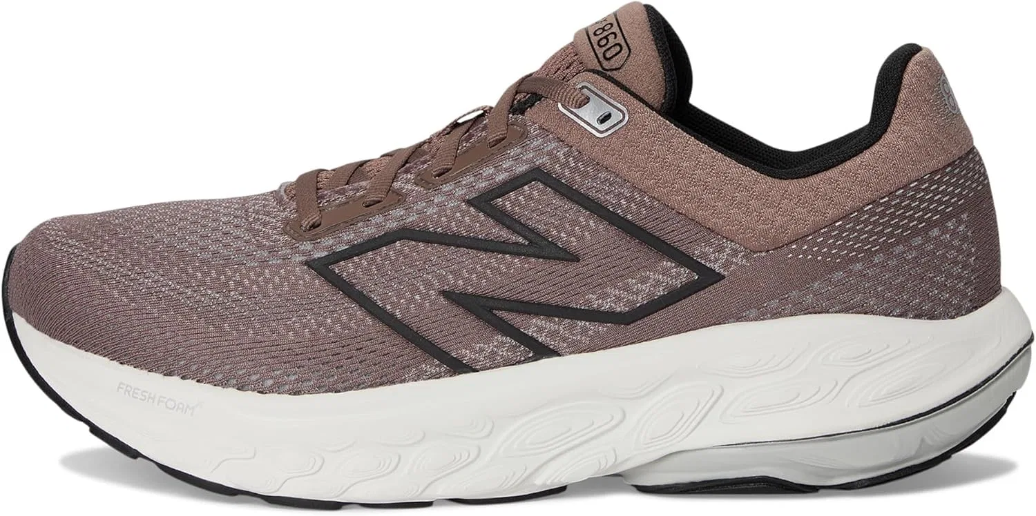 Мужские беговые кроссовки New Balance Fresh Foam X 860 V14, Earth Shadow Raincloud Black — фото 4