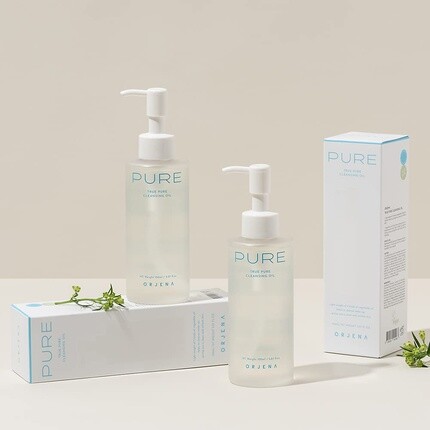 Средство для снятия макияжа Ojrn — Orjena True Pure Очищающее масло ,07 жидких унций Очищающее с лица, 150 мл — фото 3