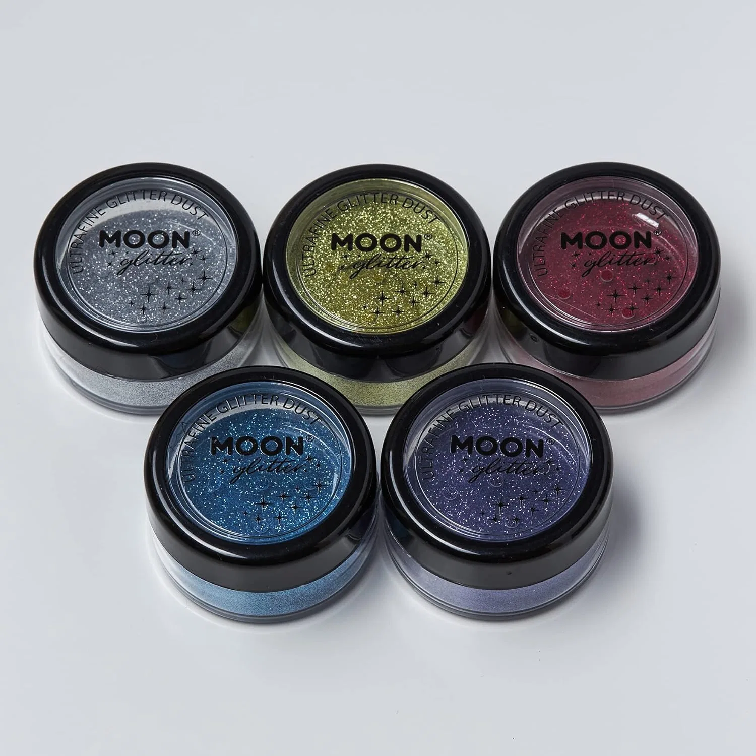 Блеск для тела косметический Moon Glitter, набор 5 шт., 1.6 унции — фото 2