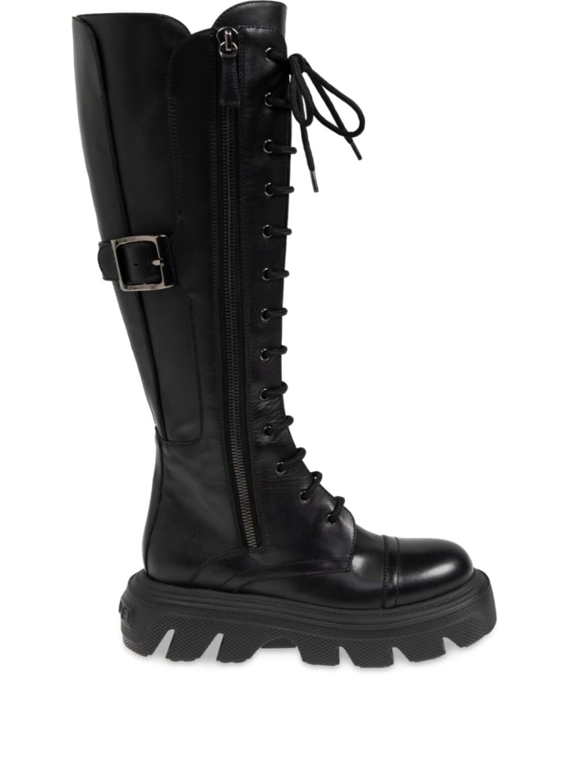 

Casadei кожаные ботинки со шнуровкой, черный