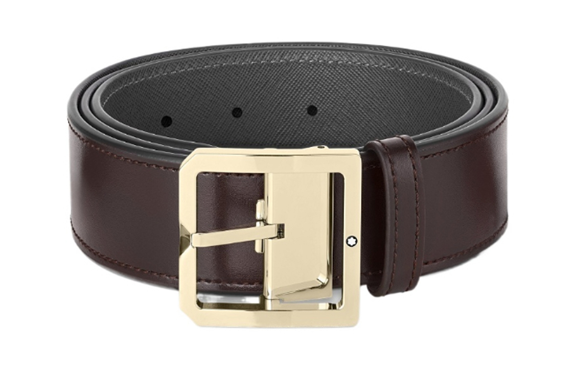 

Кожаный ремень с пряжкой MONTBLANC