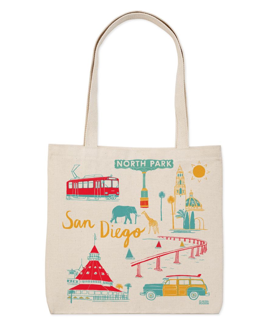 

Повседневная сумка Сан-Диего Claudia Pearson, Red, mustard, teal