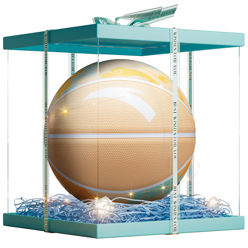 

ANTA Китайский резиновый баскетбольный мяч orange yellow размер 5/7 тренировочный соревновательный unisex