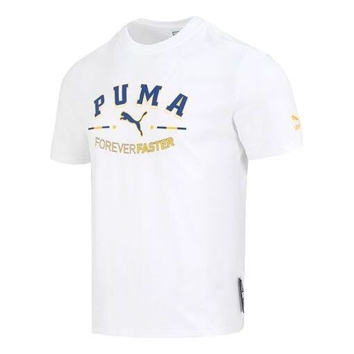

Футболка sports wear graphic t-shirt 'white' Puma, белый