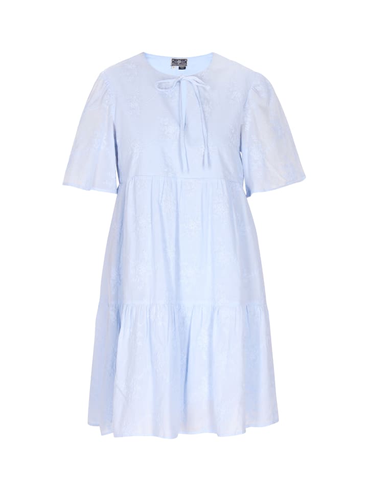 

DreiMaster Женское платье светло-голубого цвета