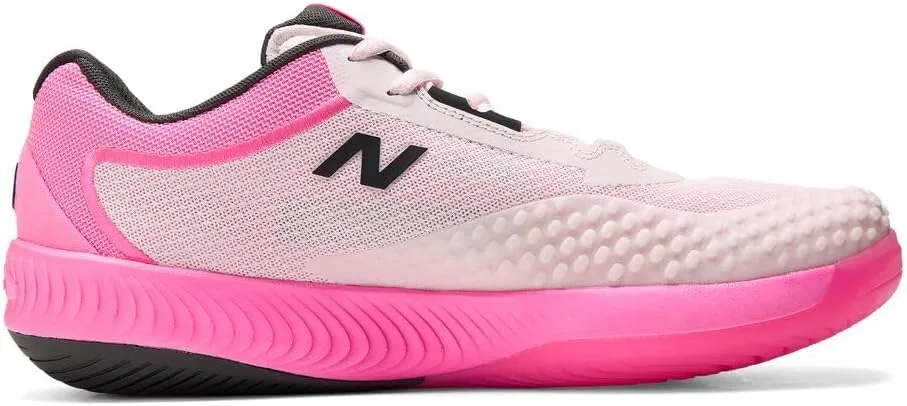 Кроссовки для тенниса New Balance FuelCell 996 V6, Pink Heat/Nb 102 White — фото 2