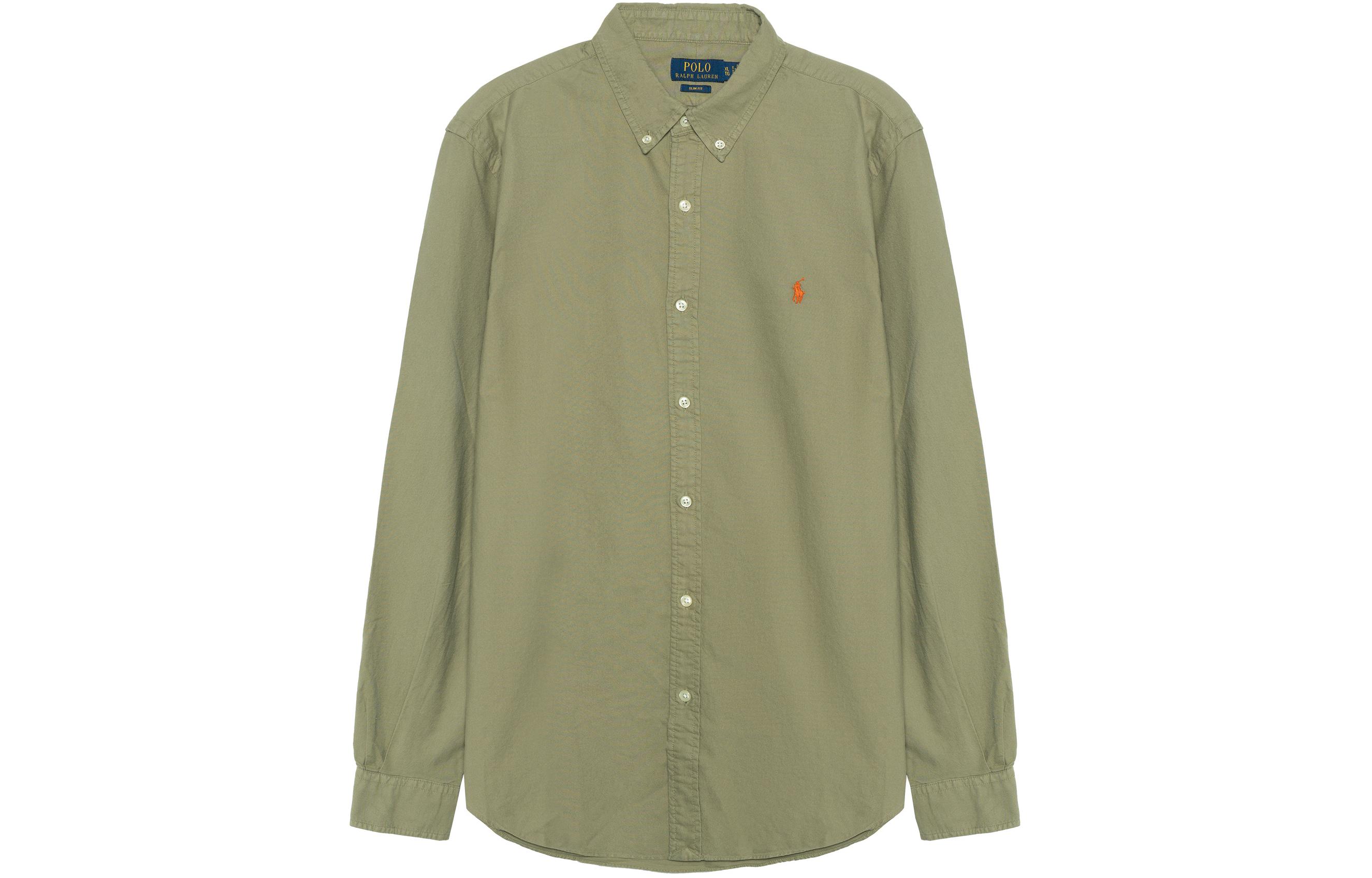 

Оксфордская рубашка Polo Ralph Lauren, зеленая