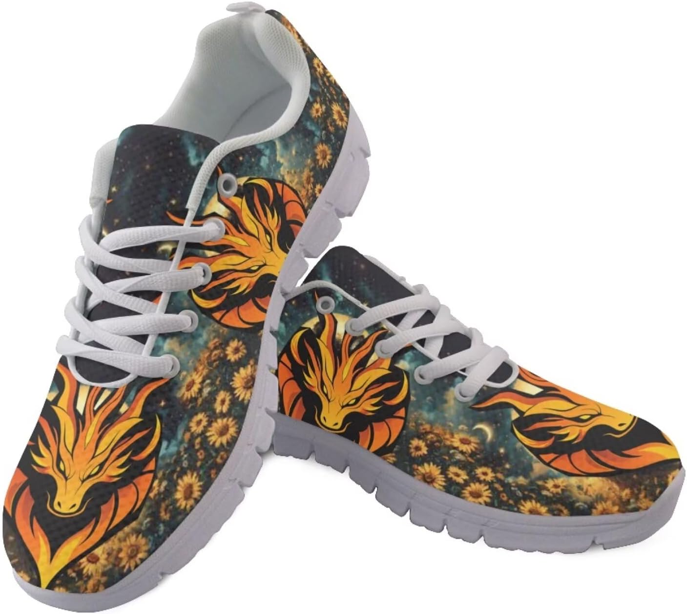 

Кроссовки Forchrinse для мужчин и женщин, дышащие, на шнуровке, повседневные сетчатые, противоскользящие, для тенниса и тренировок, красный