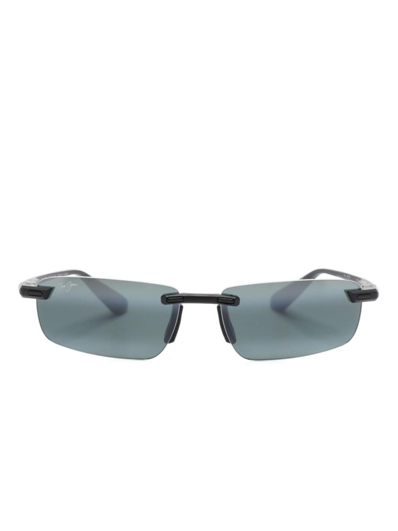 

Солнцезащитные очки ‘Ilikou в прямоугольной оправе Maui Jim, черный