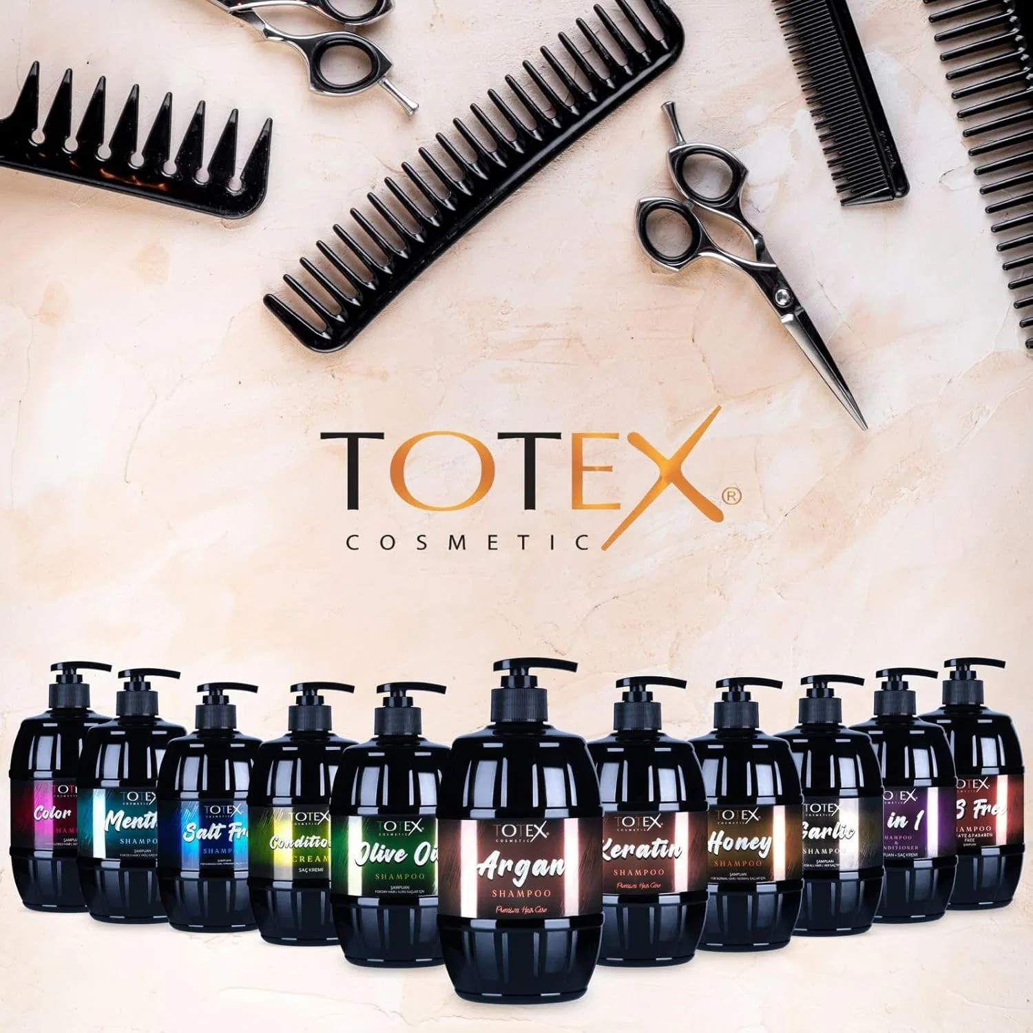 Шампунь для волос Totex Honey с медом (750 мл) Totex — фото 3