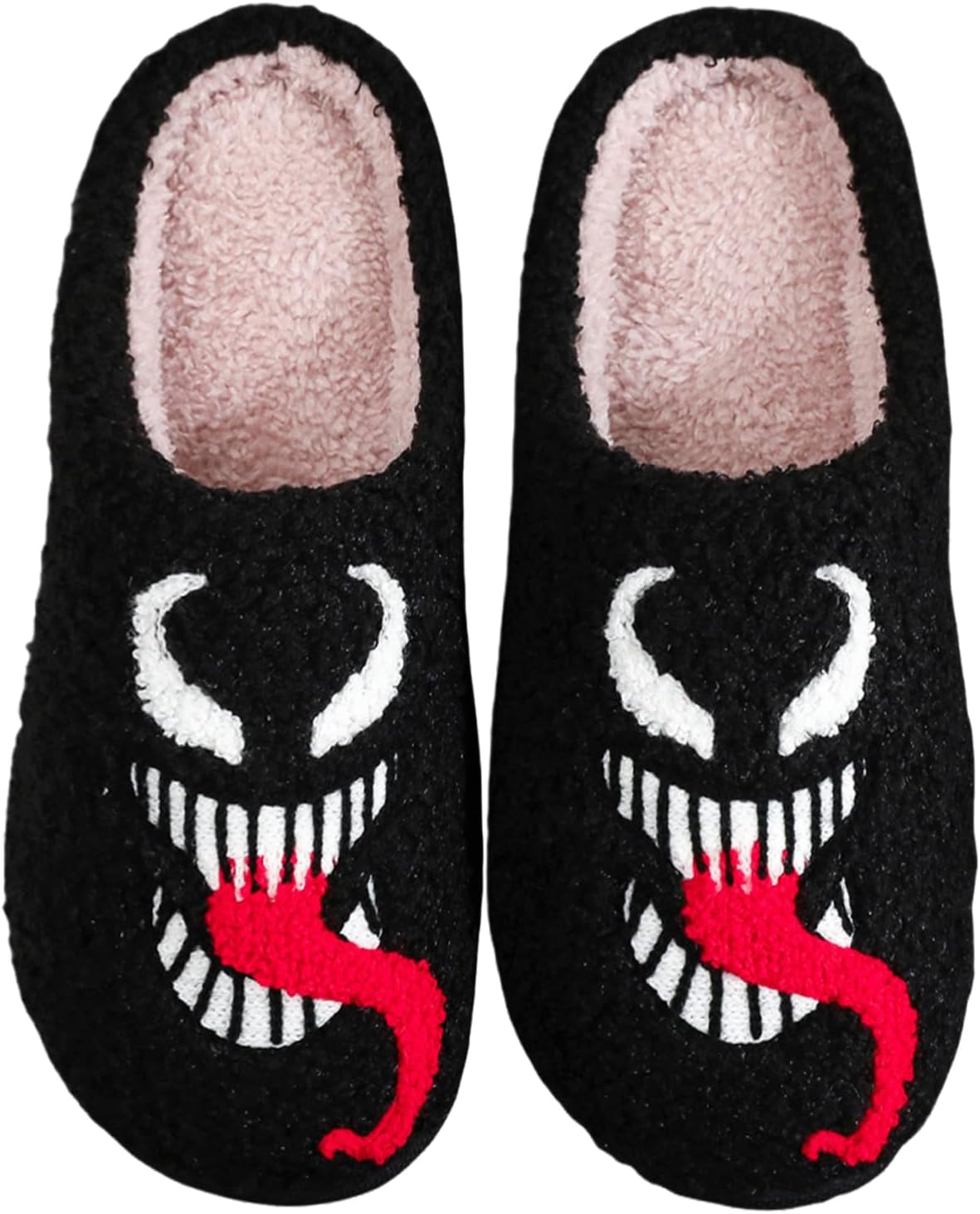 

Женские и мужские тапочки NMHOO с растительными, животными и фруктовыми принтами, ретро, уютные, пушистые, с вышивкой, с утепленной подошвой из памяти формы, для дома и улицы, Venom