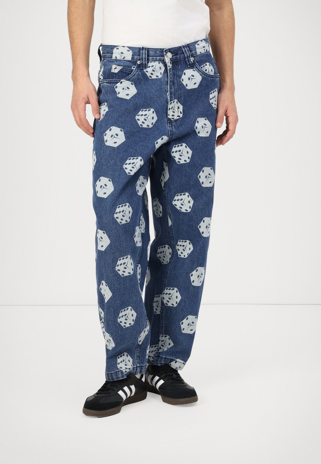 

Свободные джинсы BIG PANTS UNISEX Santa Cruz, цвет Light Blue Denim
