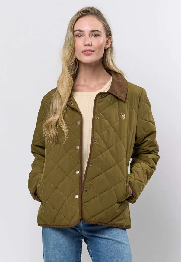 Легкая куртка uwmalou U.S. Polo Assn., Dark Olive