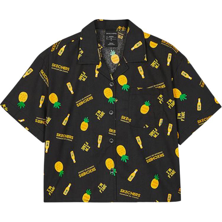 

Skechers Футболка женская Black 018P