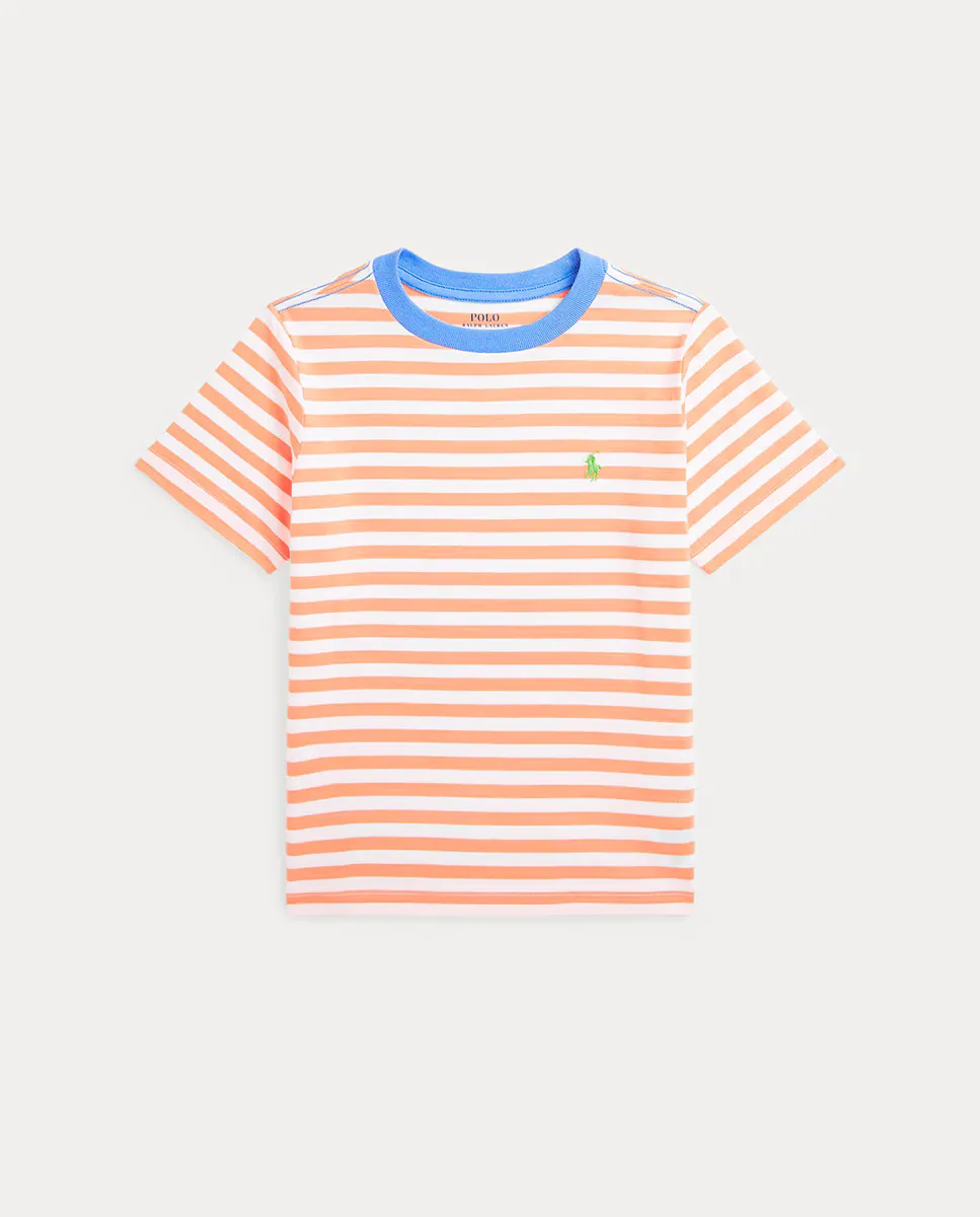 

Футболка унисекс из хлопка с вышитой лошадью Polo Ralph Lauren, оранжевый