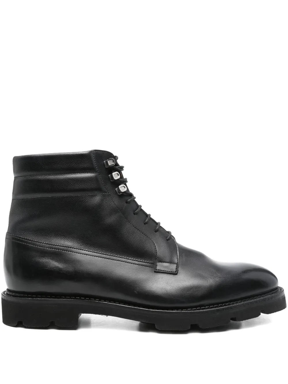 

Сапоги из ольховой кожи John Lobb, черный