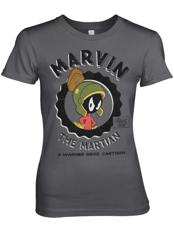 

Футболка Marvin The Martian Girly Tee Looney Tunes , серый