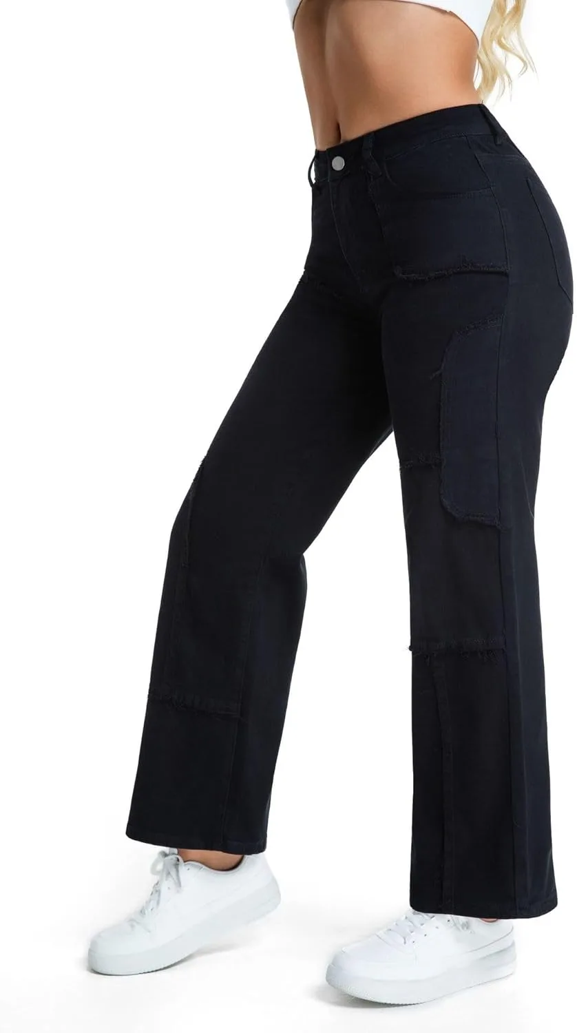 Женские джинсы Casual Relaxed Straight Leg — фото 3