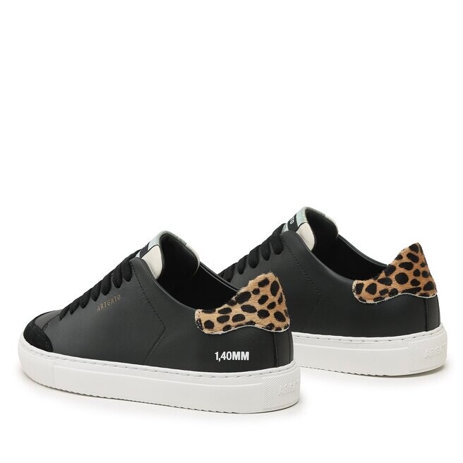 Кроссовки Axel Arigato Clean 90 Triple Sneaker 98632 Black/Leopard/Cremino, черный — фото 3