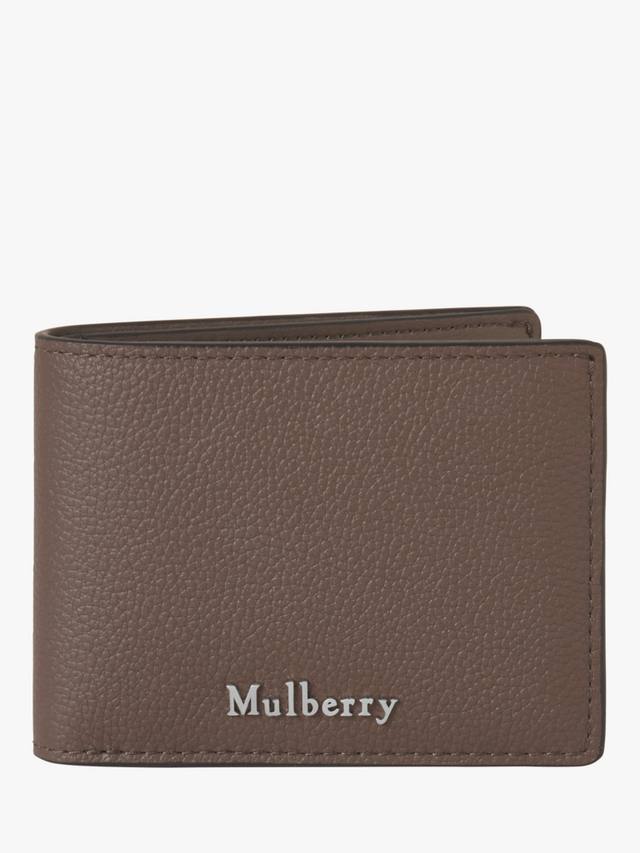 

Farringdon компактный кошелек-бифолд из мелкой зернистой кожи Mulberry, Taupe