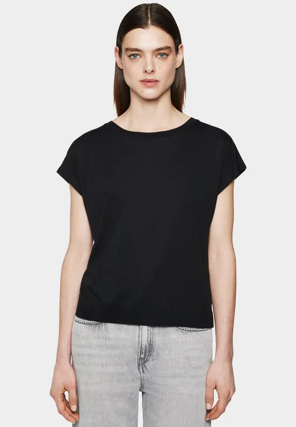 

Базовая футболка vanope Drykorn, Black, Черный, Базовая футболка vanope Drykorn, Black