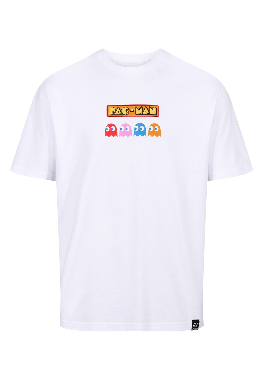 

Рубашка Recovered Pac Man Fruit Eyes, белый