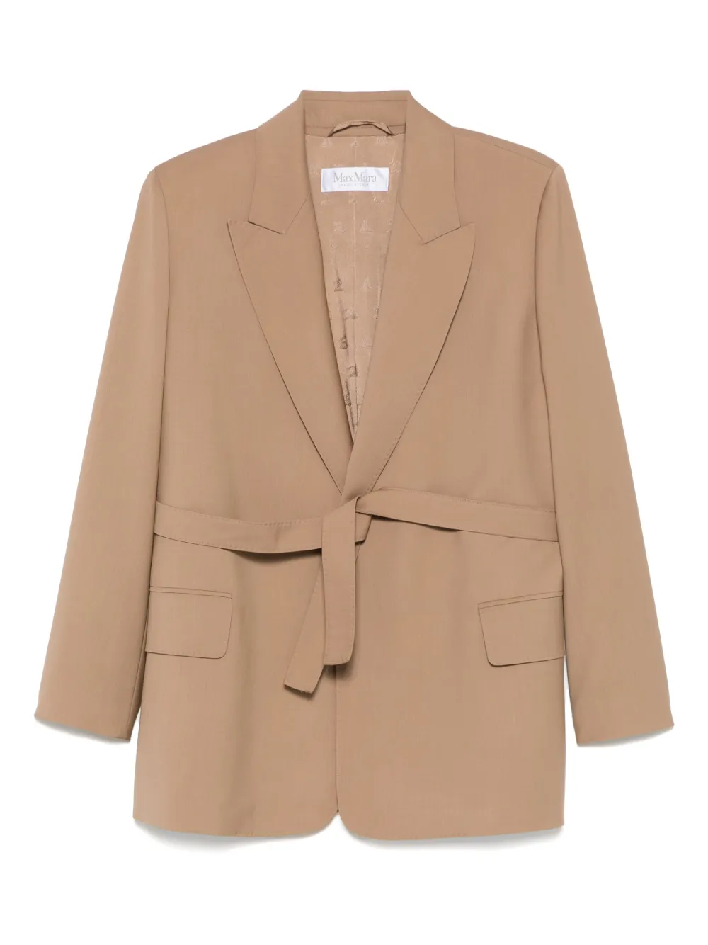 

Однобортный пиджак MAX MARA, нейтральный