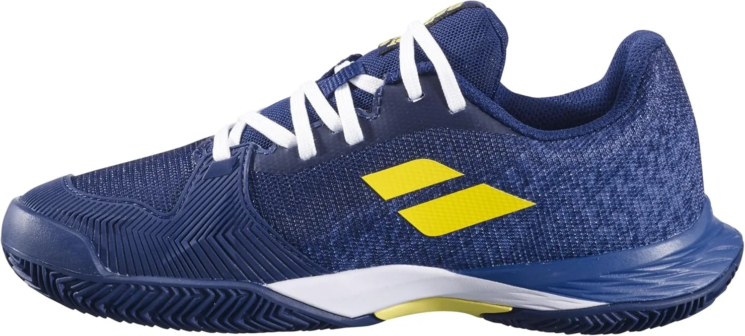 Babolat Детские теннисные кроссовки Jet MACH 3 JR AC B, размер 35, темно-синие, усиленная фиксация голенища, оптимальный комфорт и амортизация, прочная подошва Michelin — фото 4