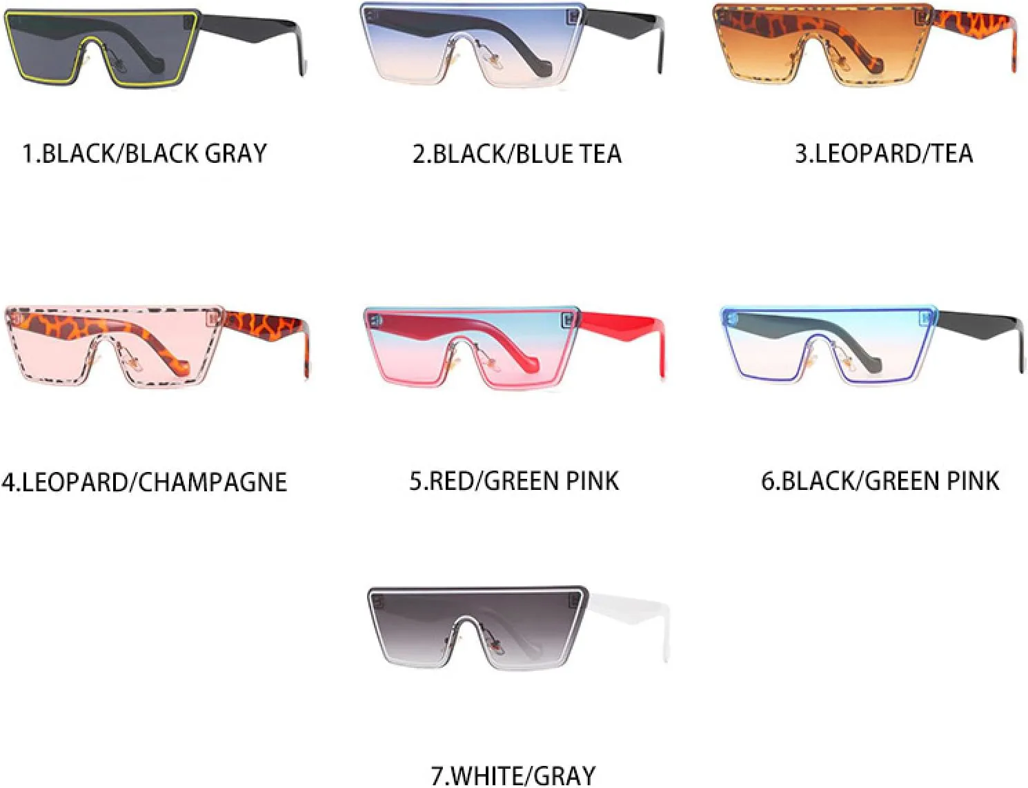 

Модные цельные солнцезащитные очки для женщин и мужчин в стиле ретро, ​​летние очки для путешествий, очки с защитой от УФ-излучения UV400 TKKTLLT, Red Gray Pink